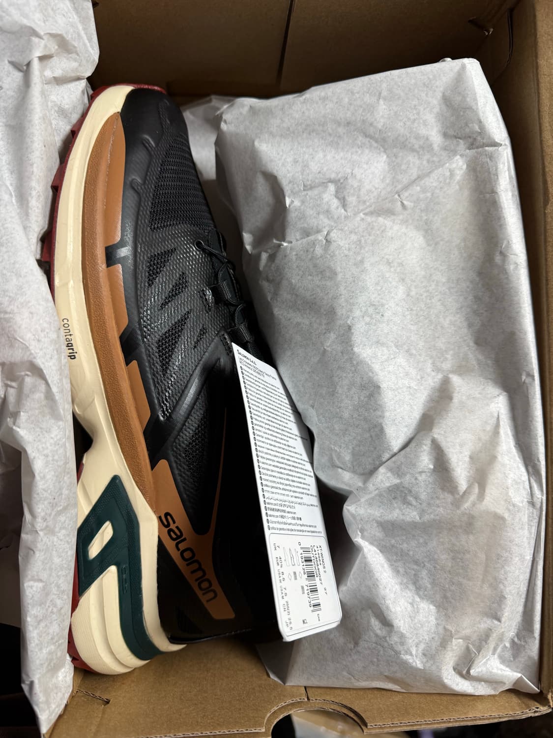 살로몬 XT-WINGS 2 블랙 트레일 러닝화 255 상품이미지3