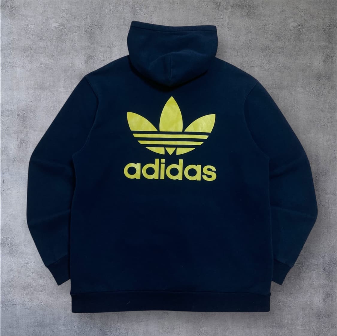 아디다스 오리지날 빅로고 네이비 후드티 상품이미지2