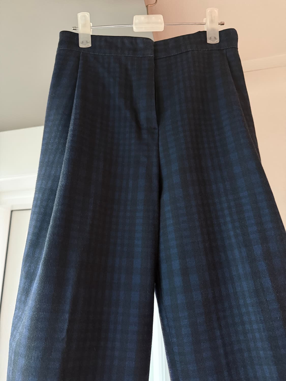 여성 체크 팬츠 (타임 st) 상품이미지2