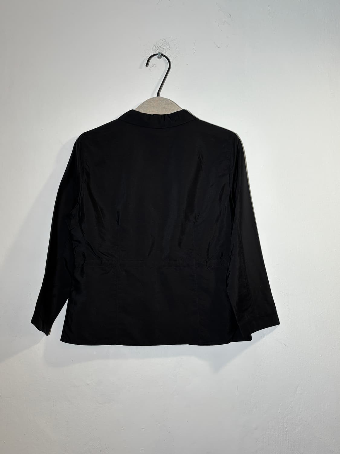 Comme Ca du Mode Black Silk Top 상품이미지5