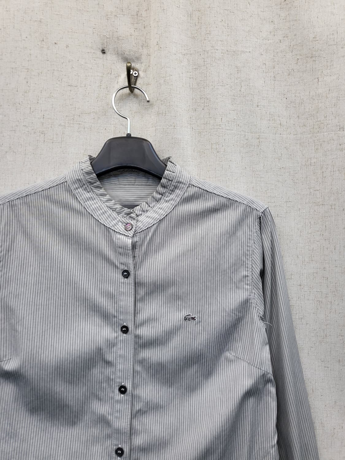 라코스테 스트라이프 긴팔셔츠 상품이미지3