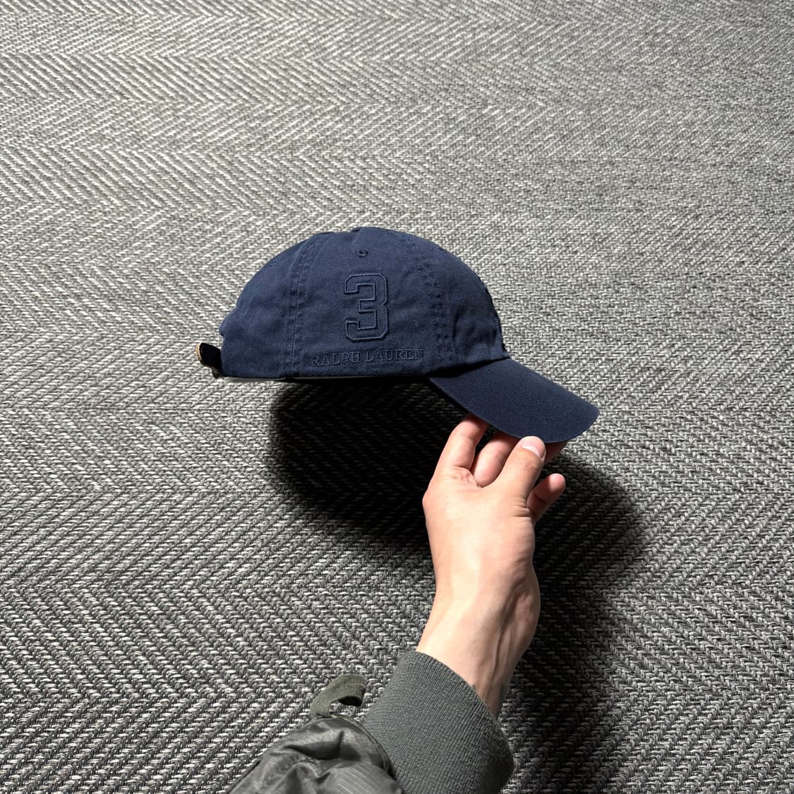폴로랄프로렌 빅포니 디몬트 치노 네이비 볼캡 OS 상품이미지1