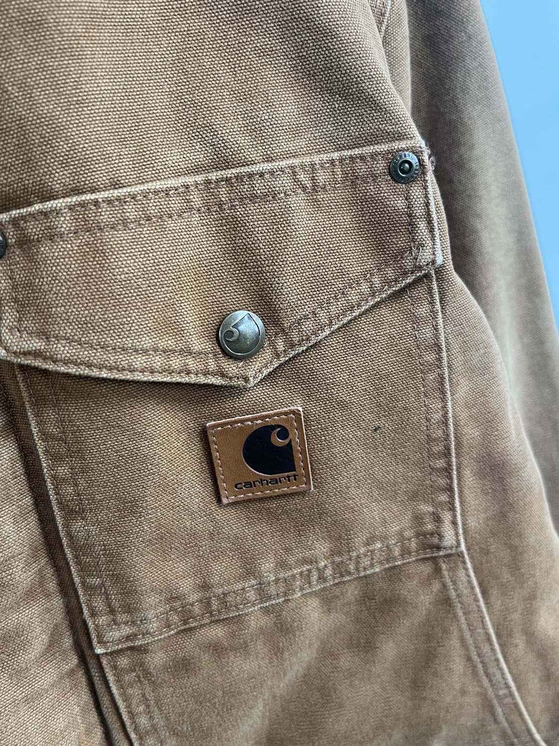 Carhartt 칼하트 샌드스톤 버윅 트러커 워크자켓 상품이미지4