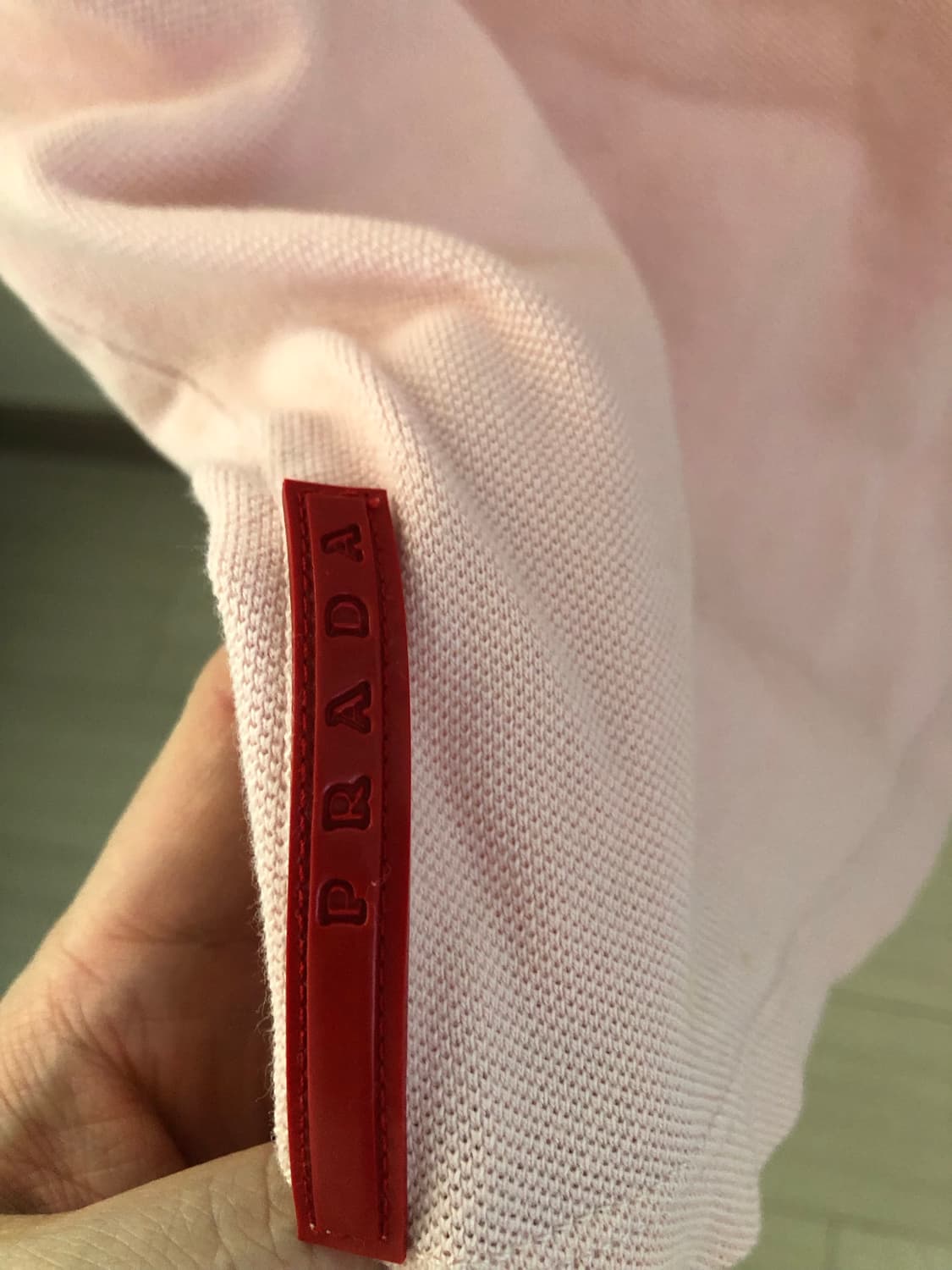 프라다 스포츠 포켓 반팔티L 상품이미지3