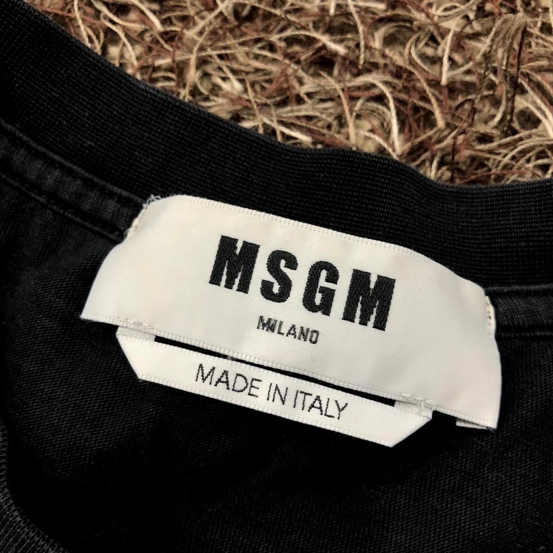  S MSGM 로고 반팔 티셔츠 상품이미지3
