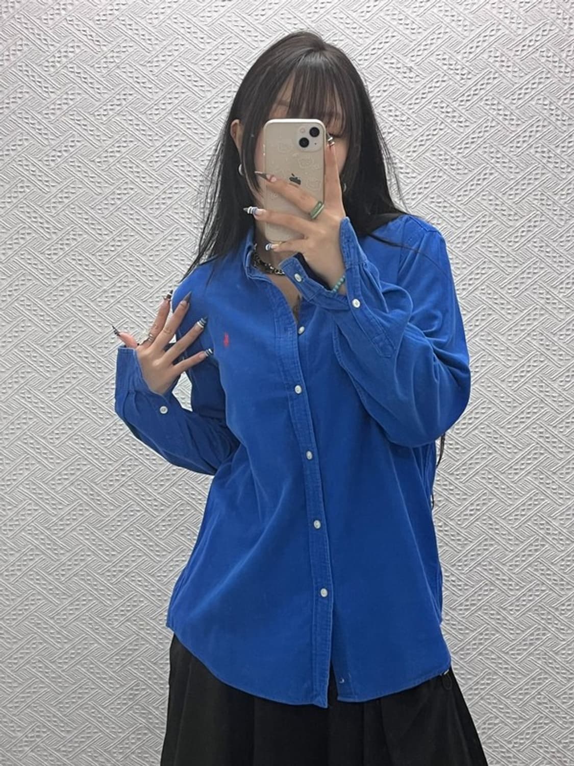 폴로 랄프로렌 올드스쿨 빈티지 코듀로이 골덴 셔츠 XL C07814 상품이미지1