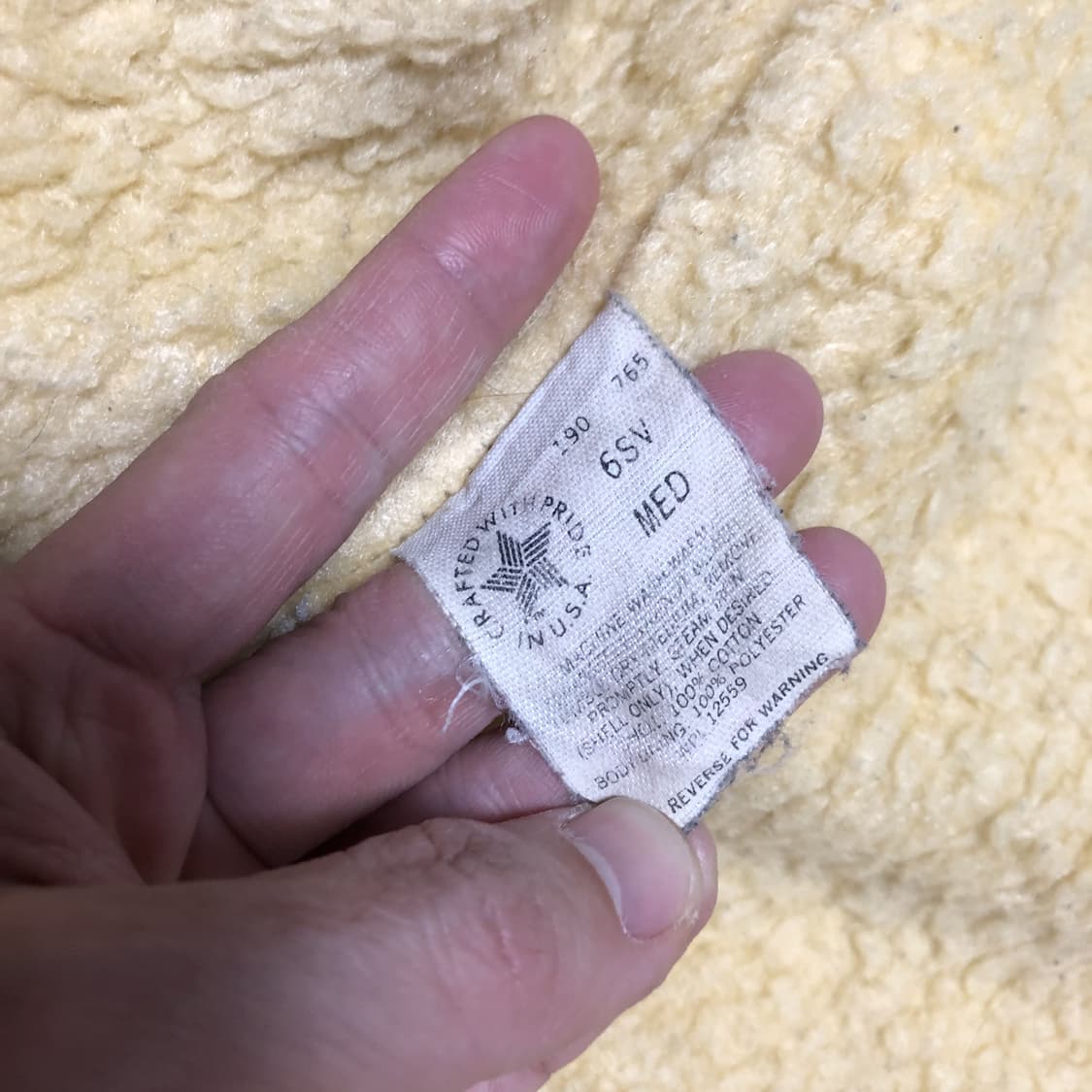 (M) 80's 미국제조 칼하트 Carhartt 덕캔버스 쉐르파 베스트  상품이미지6