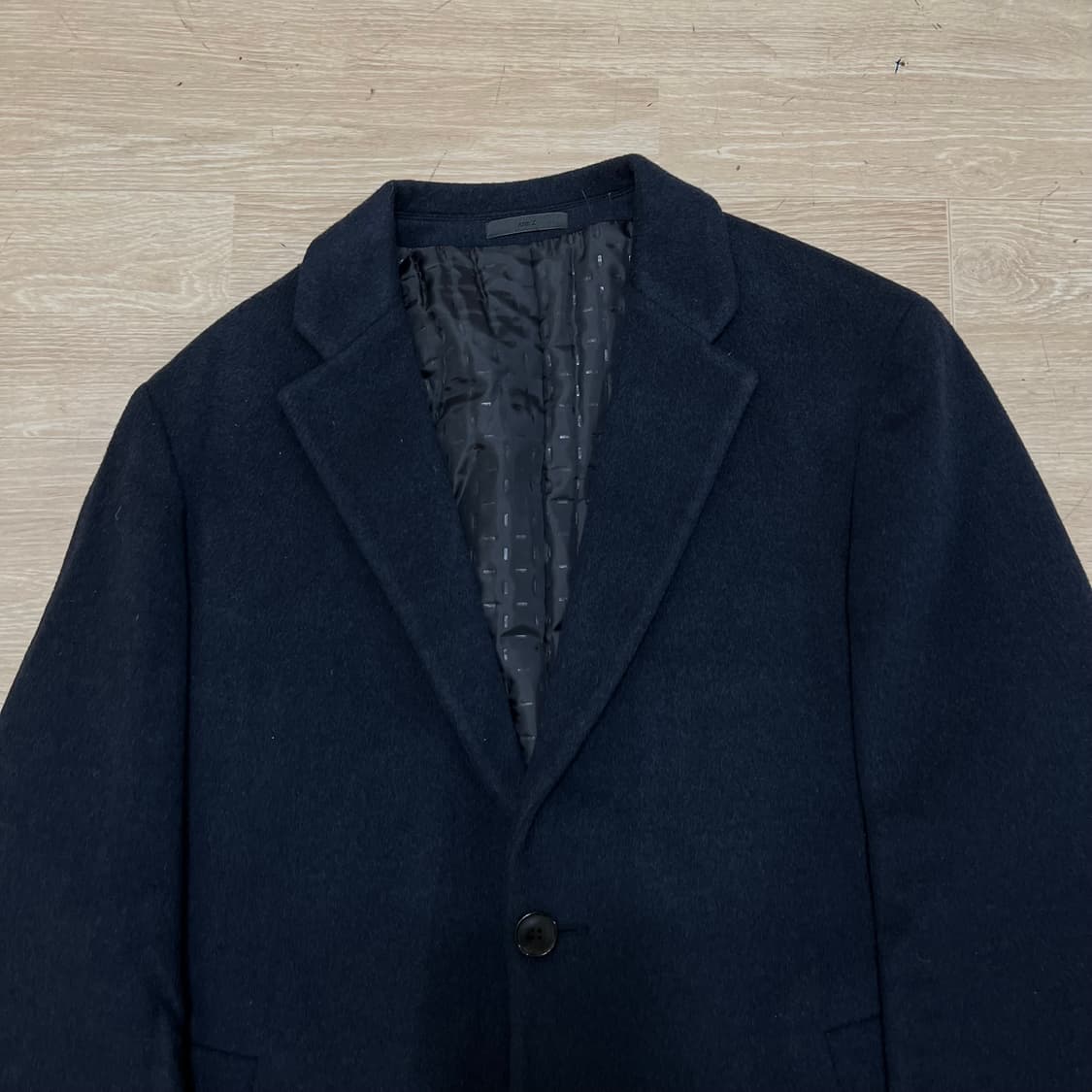 앤드지 캐시미어 블렌드 싱글 코트 [다크네이비] M/95 상품이미지2