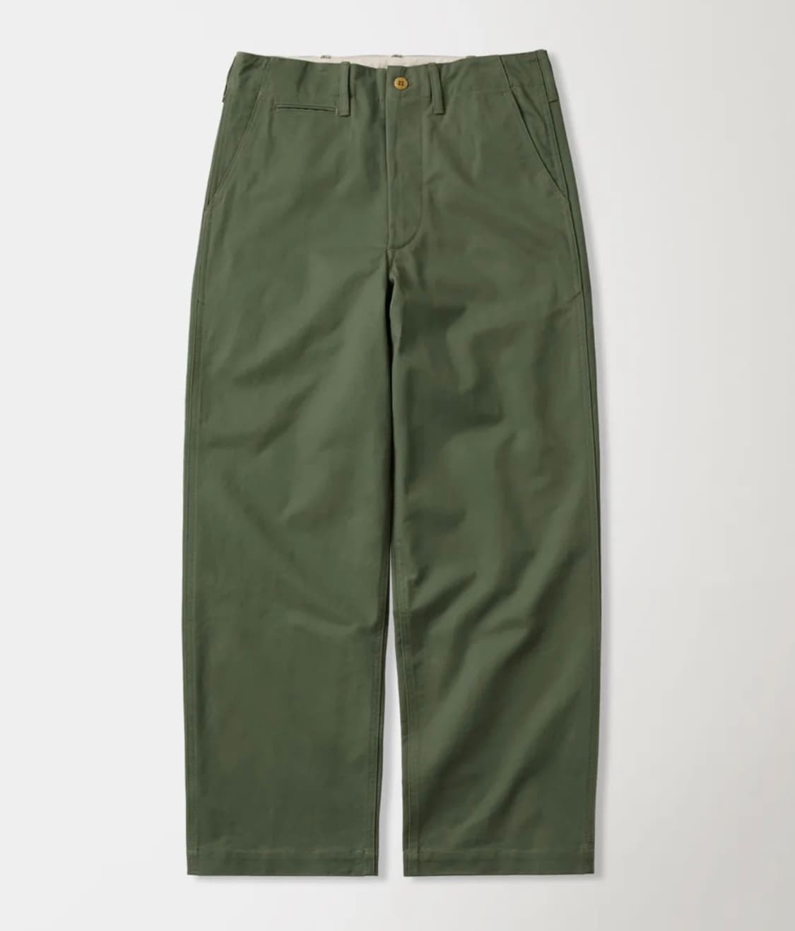 브론슨 오피서 치노 트라우저 31사이즈 올리브 상품이미지1