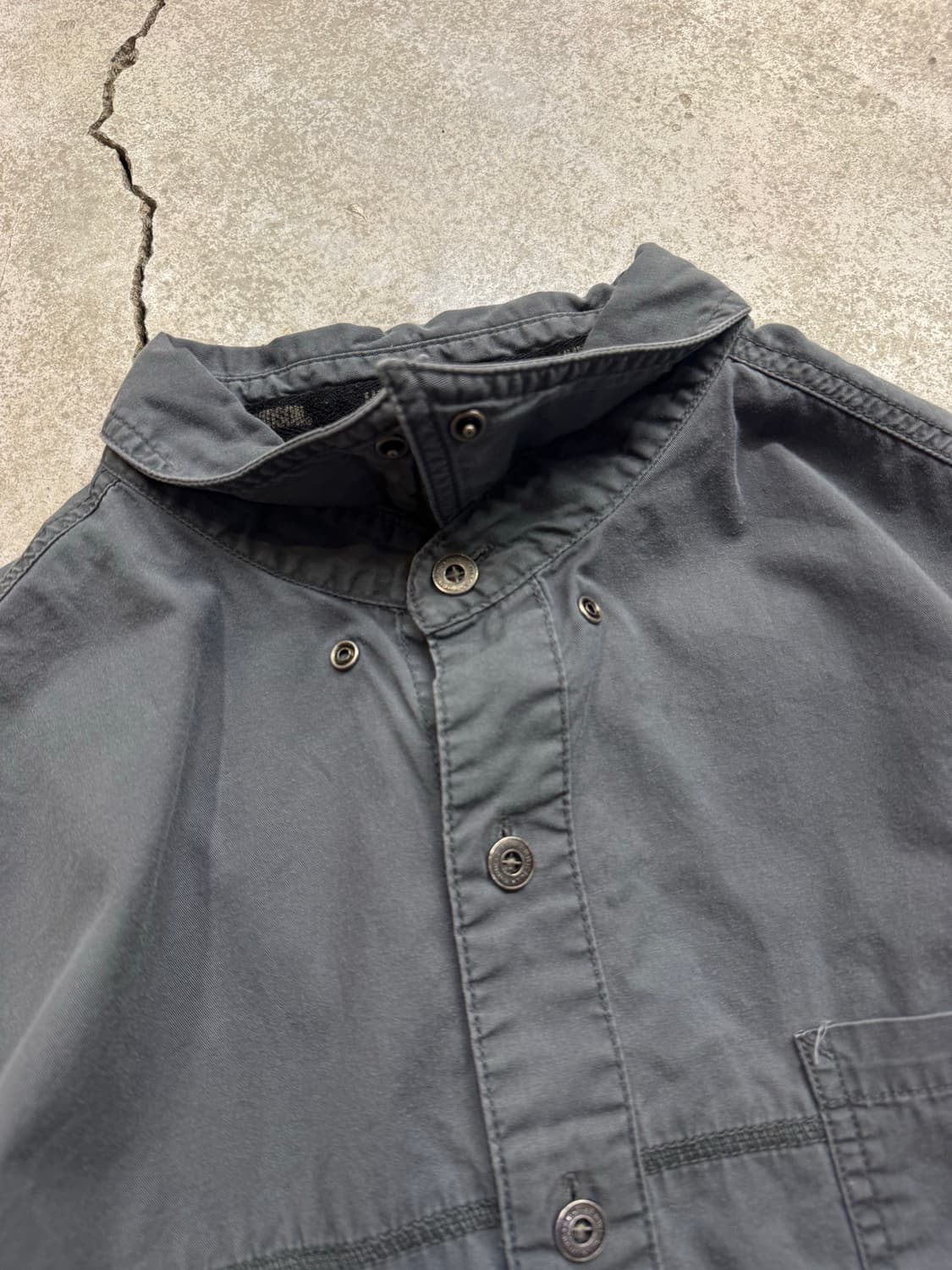 할리데이비슨 플레임 자수 워크셔츠 상품이미지4