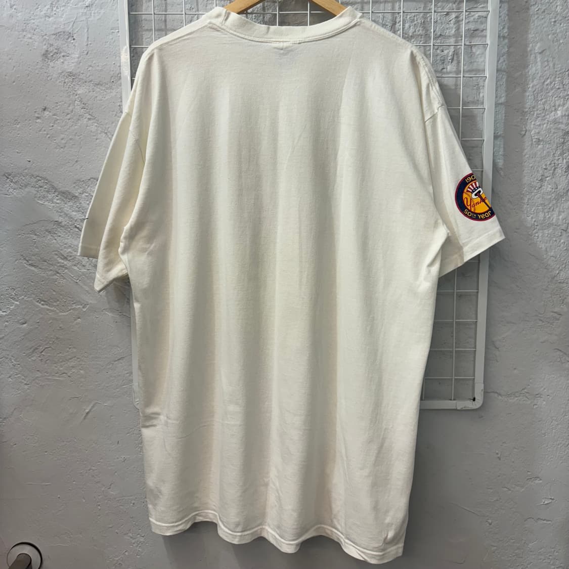 90s 나이키 올드스쿨 뉴욕 양키스 프린팅 반팔 티셔츠 XL 상품이미지2