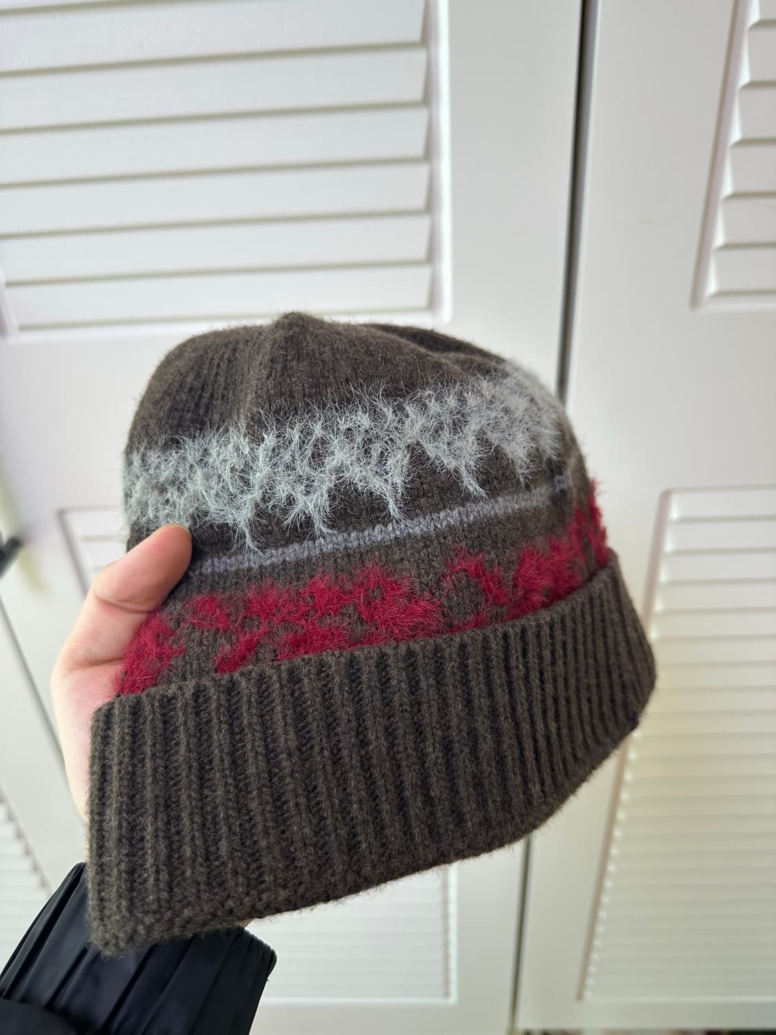 아모멘토 자카드 비니 상품이미지1