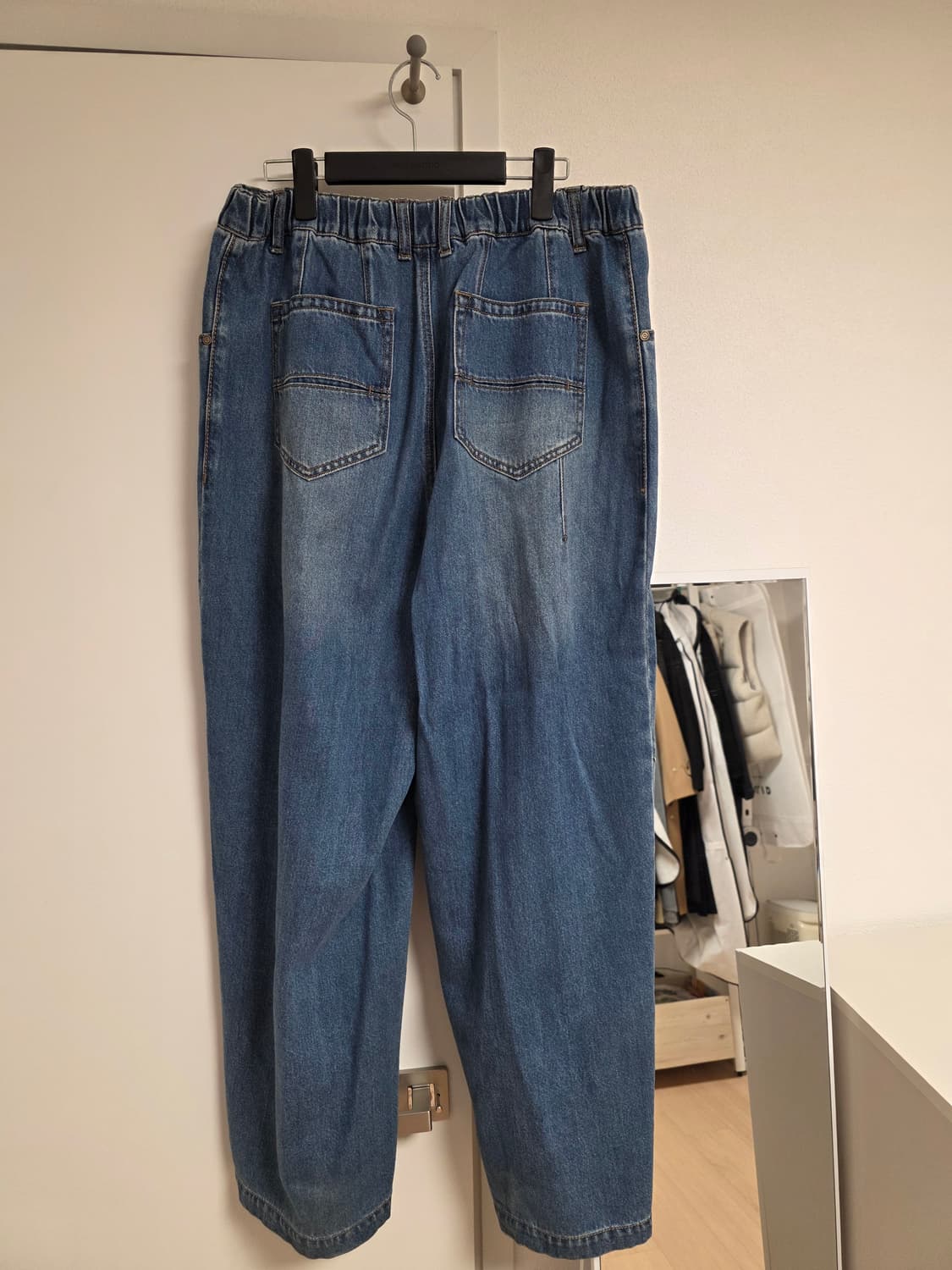 송지오 라이트 와이드 데님 82 상품이미지2