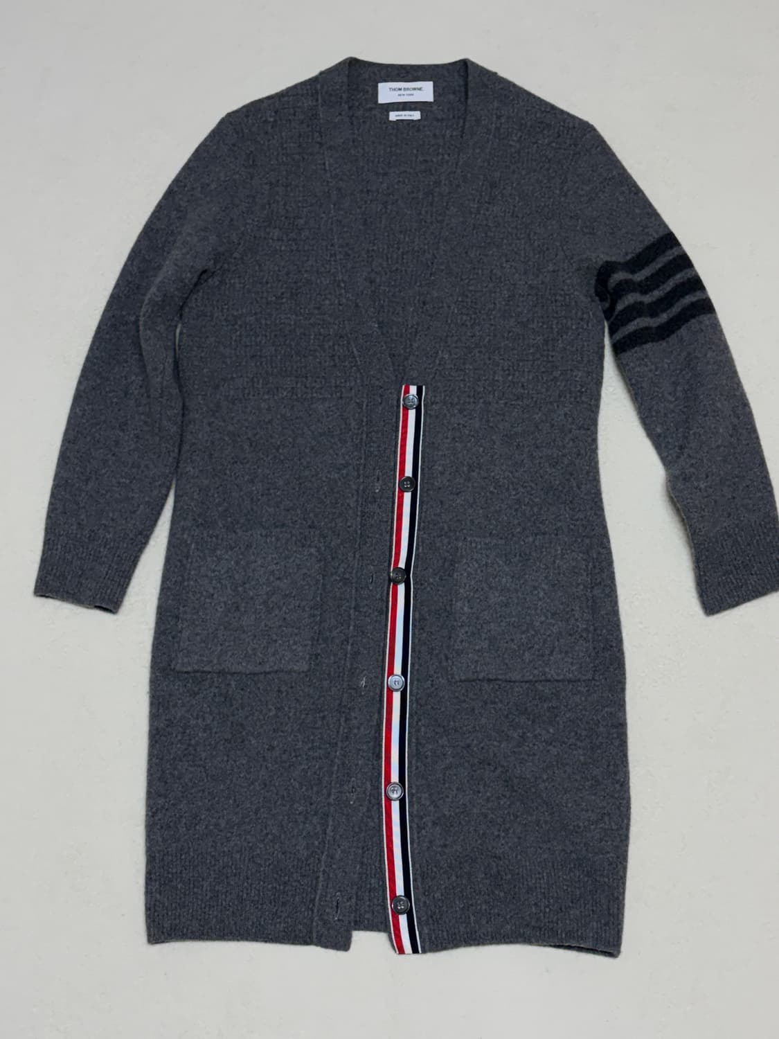 (매장판,새거급) 톰브라운 여성 캐시미어 코트 가디건 38 상품이미지1