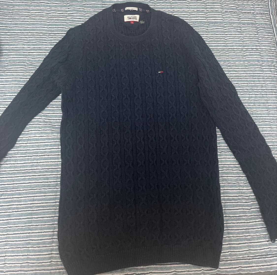 타미힐피거 니트 케이블 원피스 상품이미지2