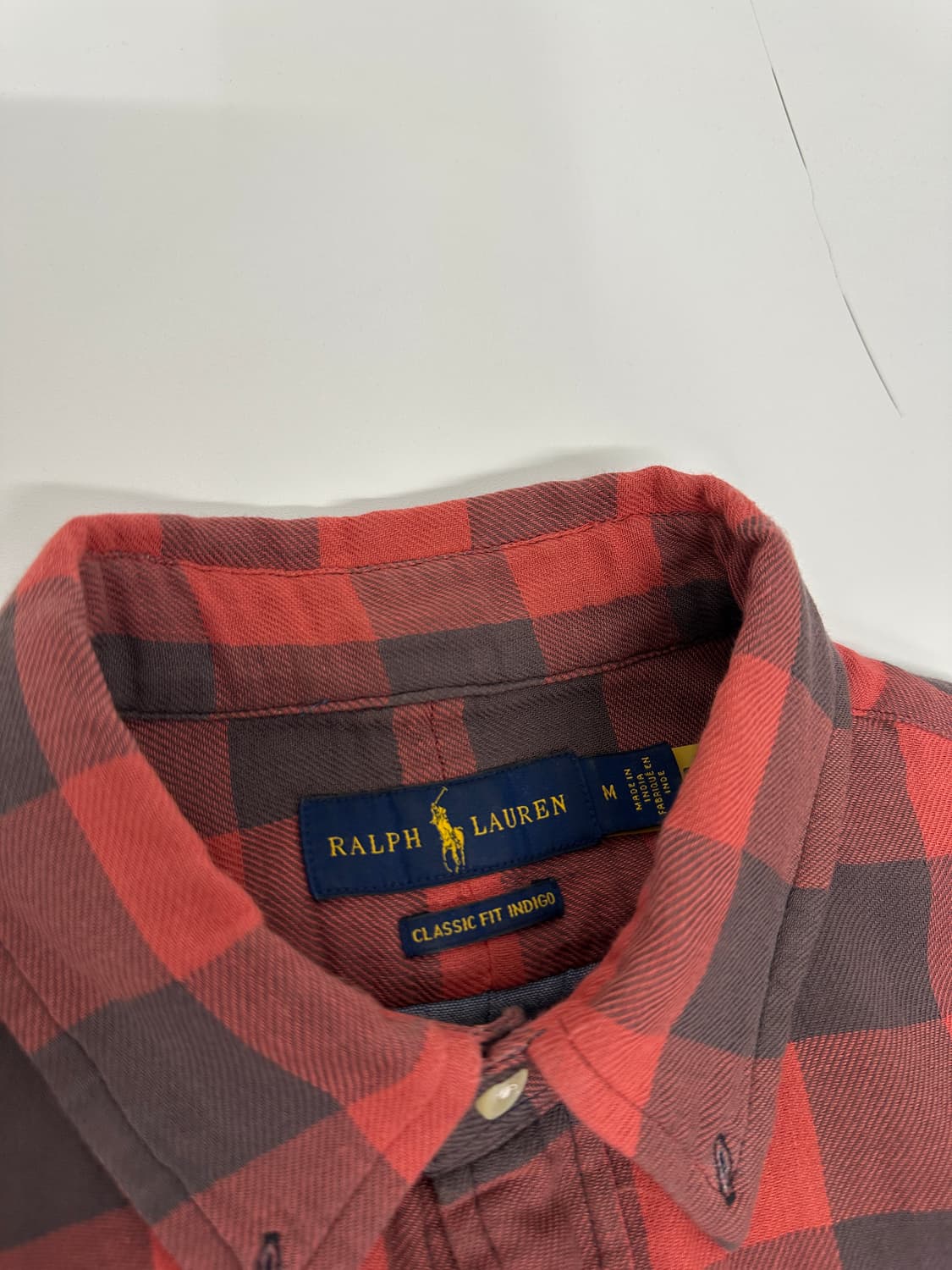 폴로 큐알신형 플란넬 셔츠 (m) 상품이미지4