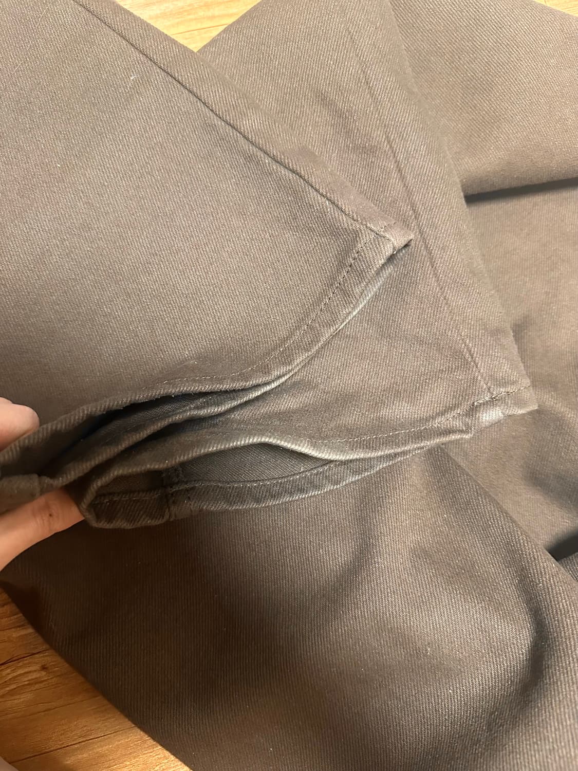 렉토 브라운 데님 S size 상품이미지2