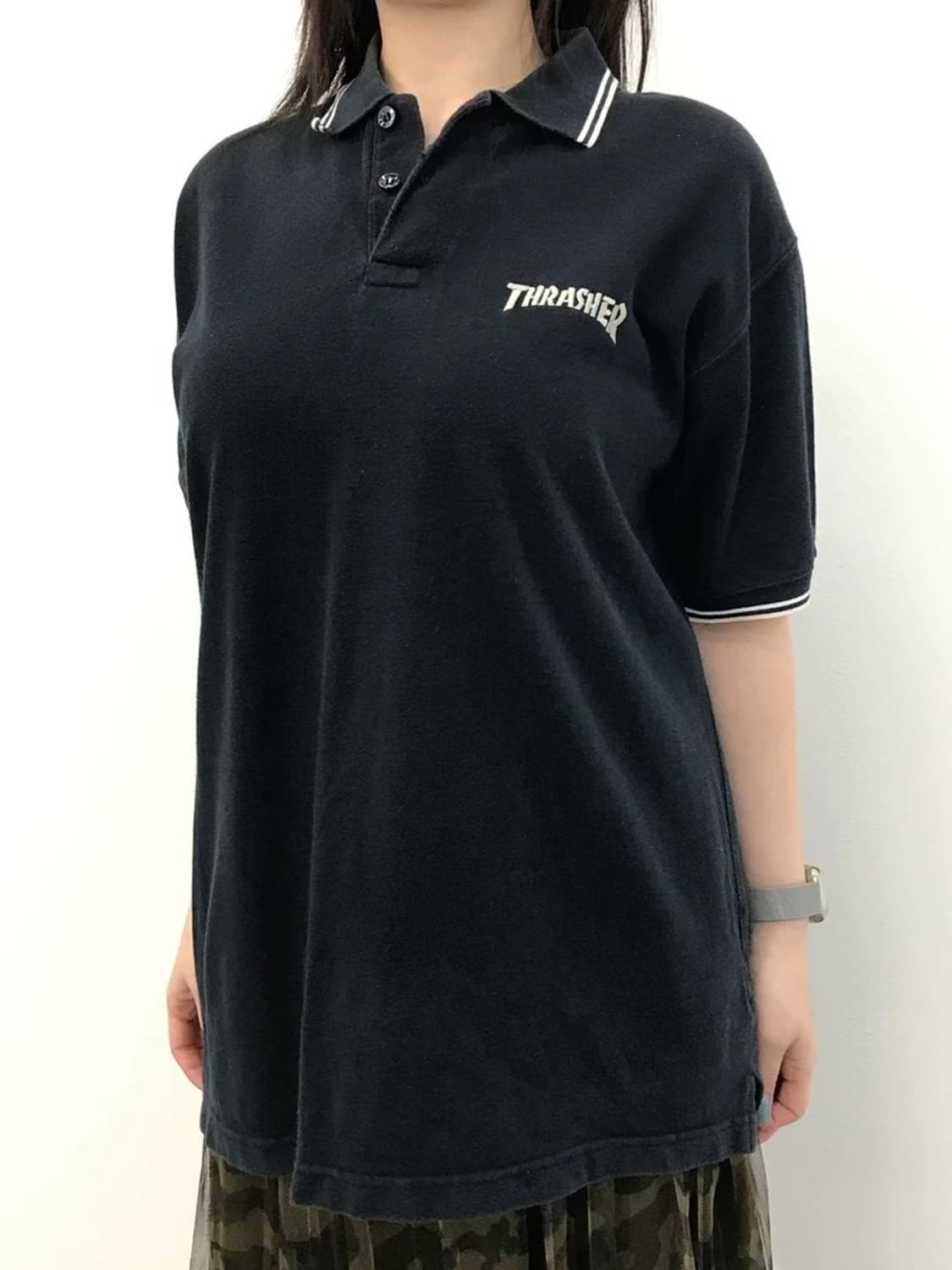 Thrasher Logo Polo Shirt 상품이미지2