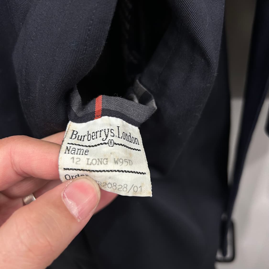 버버리 체크이너 히든버튼 코튼 롱코트 상품이미지4