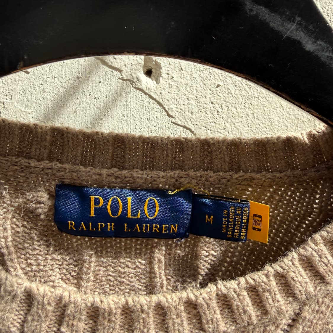 폴로 꽈배기 코튼니트 상품이미지4