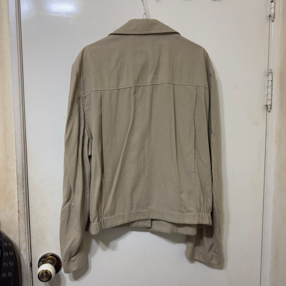 MMIC 커브 블루종 넵 믹스 린넨 자켓 상품이미지5