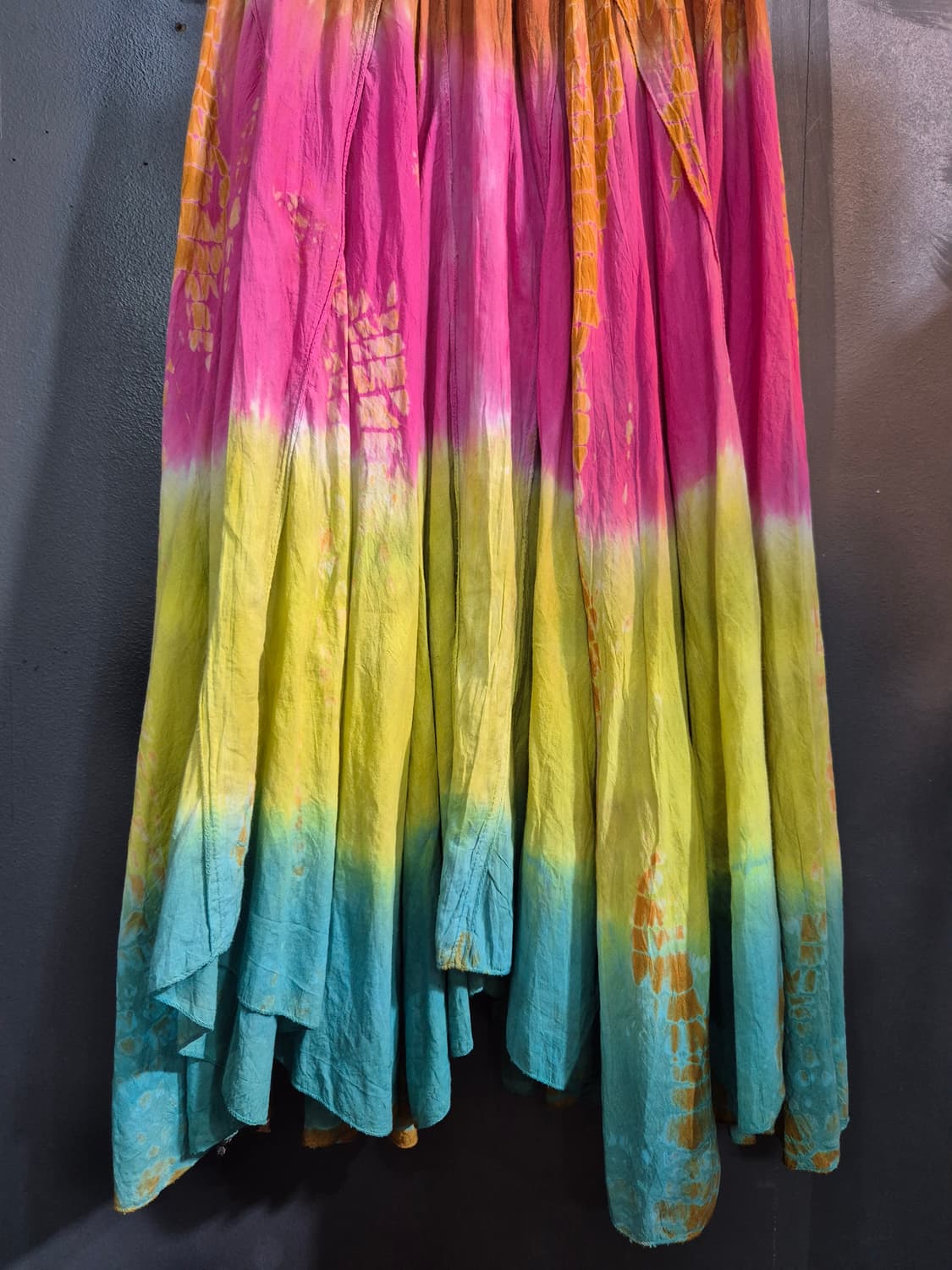 면나염 타이 다이 롱 스커트 55 66 상품이미지4