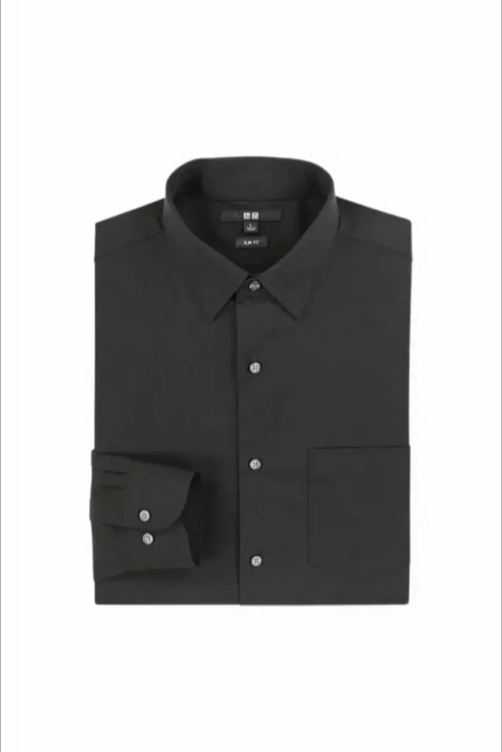 유니클로 이지케어 스트레치 슬림핏 브로드셔츠 상품이미지1