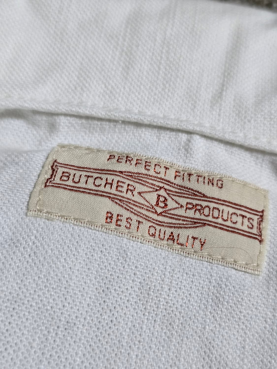 타임원클로딩 엣라스트 엣라코 데님 세일러 커버올 자켓44 화이트 부처프로 상품이미지4