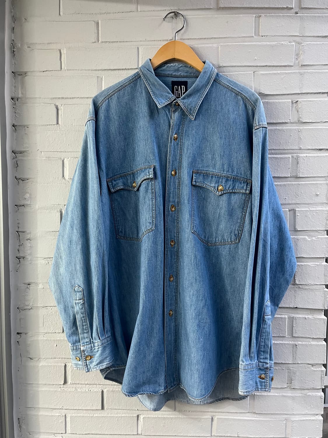 90's GAP denim shirt 상품이미지1