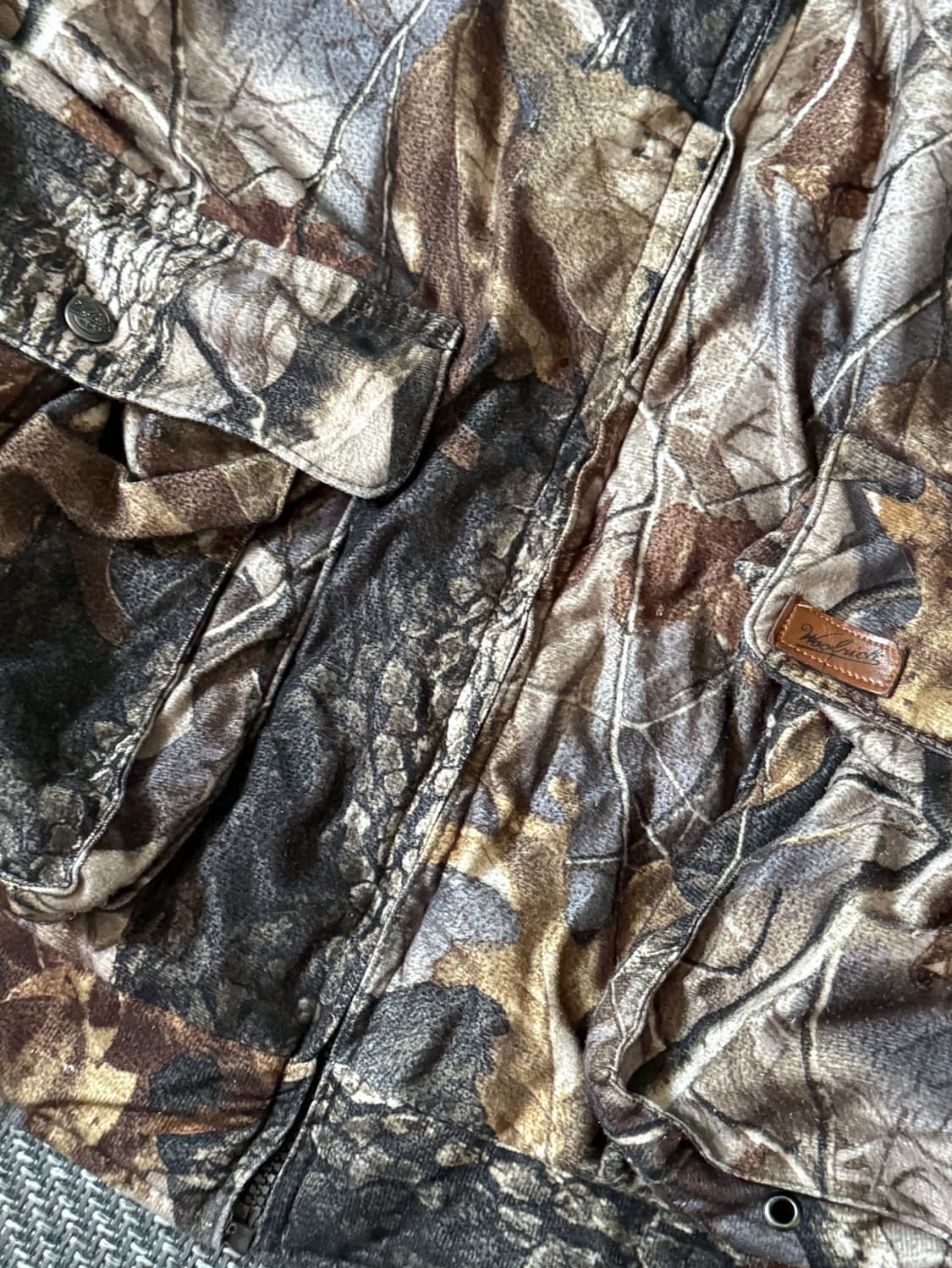 울리치 리버시블 리얼트리 올리브 점퍼 자켓 (110) 상품이미지4