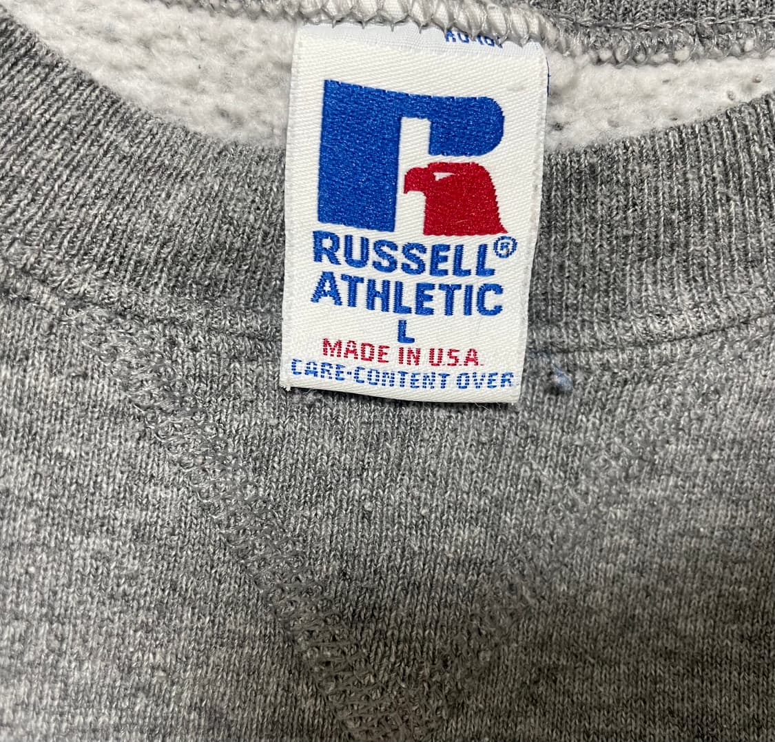 [L] 90s russell usa 러셀 스웻셔츠 그레이 상품이미지3