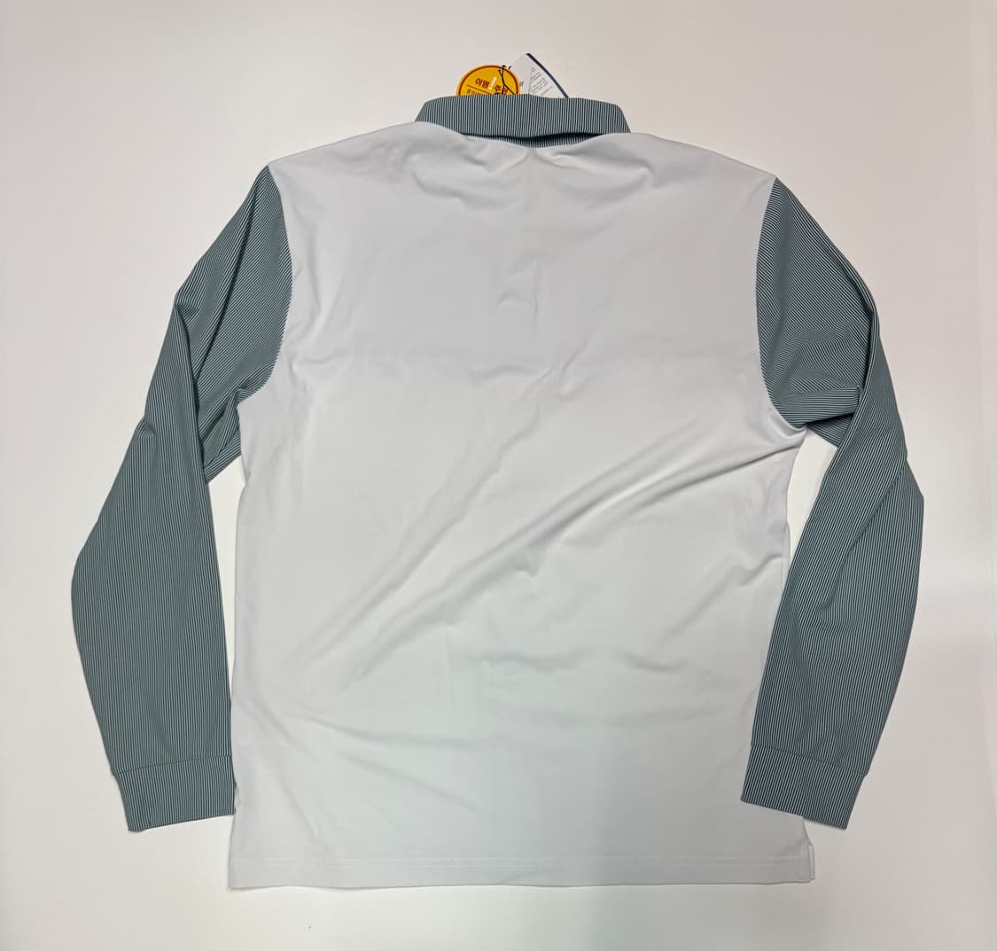 <새상품> 원가13만원!! 르꼬끄 골프 기능성 긴팔 배색 셔츠 L 상품이미지2