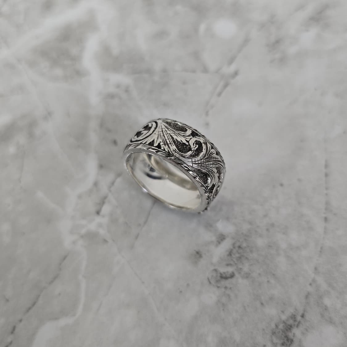 구찌 펠린 헤드 링 반지 18호 판매 상품이미지4