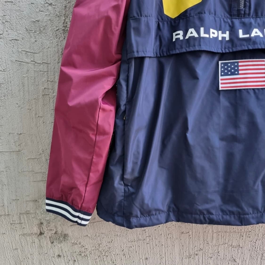 폴로 USA성조기 스펠아웃 아노락 바람막이 상품이미지4