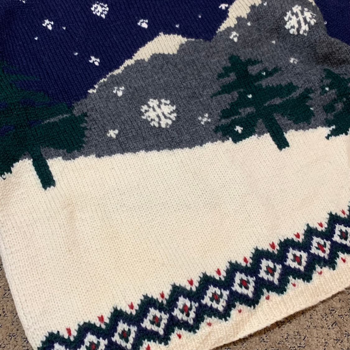 90s Ralph Lauren wool sweater (s) 상품이미지5