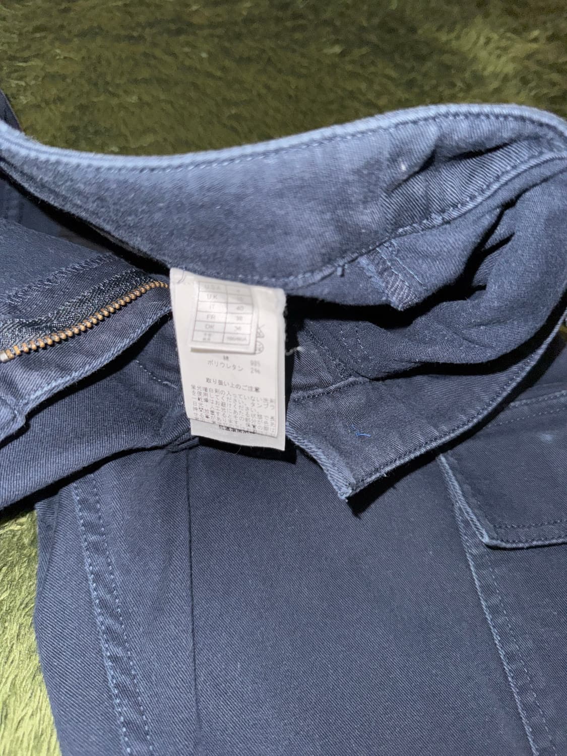 [4] 브룩스 브라더스 재팬 별주 코튼 카고 팬츠 네이비 상품이미지4