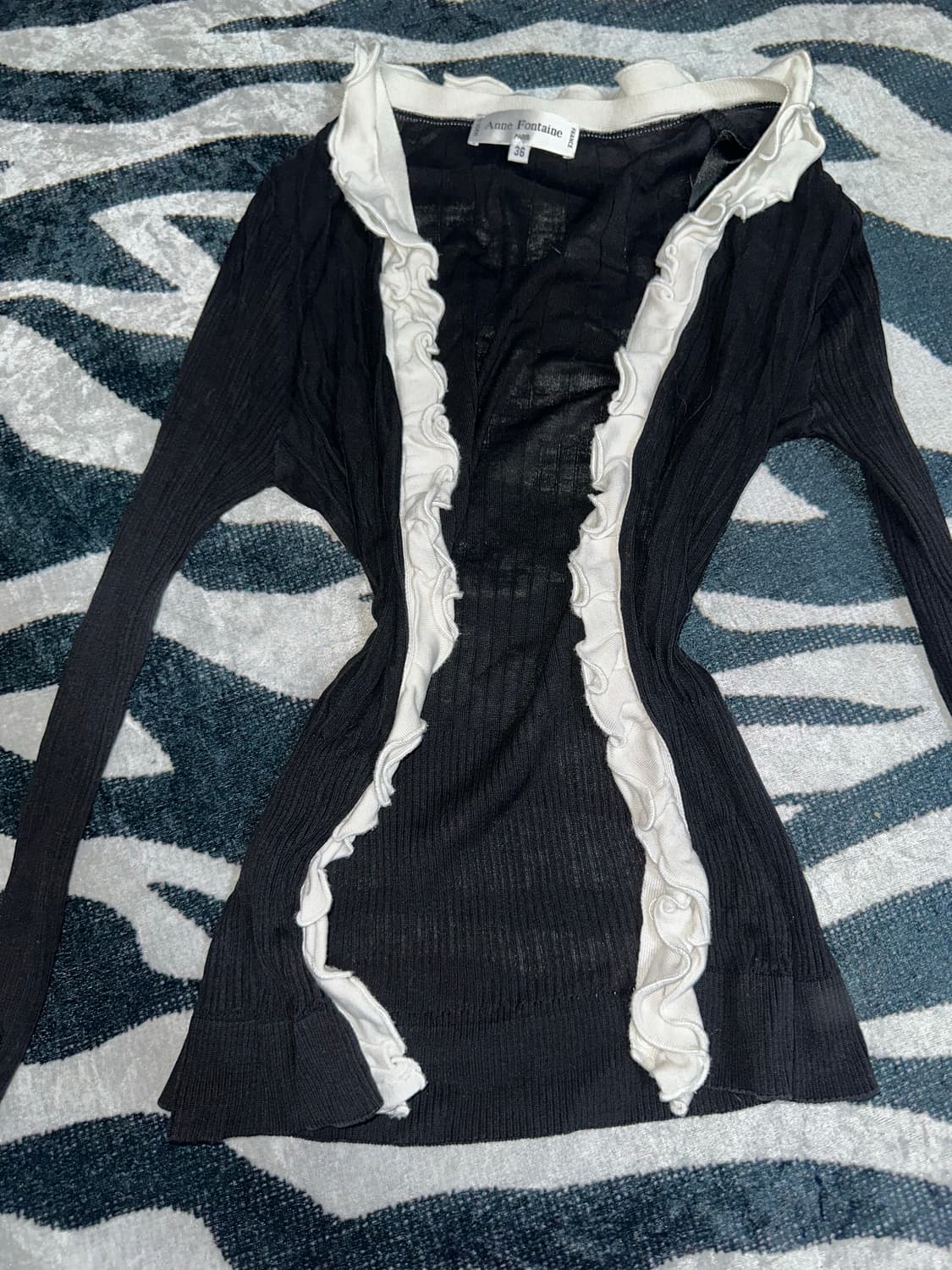 일본빈티지 아카이브엑스 오네갸루 딱붙가디건 오네갸루 히메갸루 상품이미지3