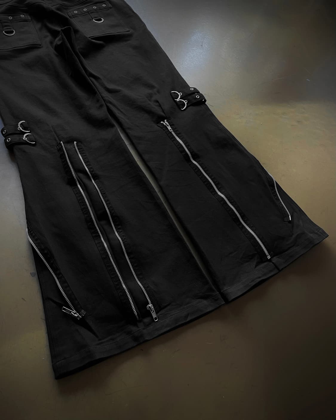 PUNK RAVE Zipper Detail Bondage Pants 상품이미지10