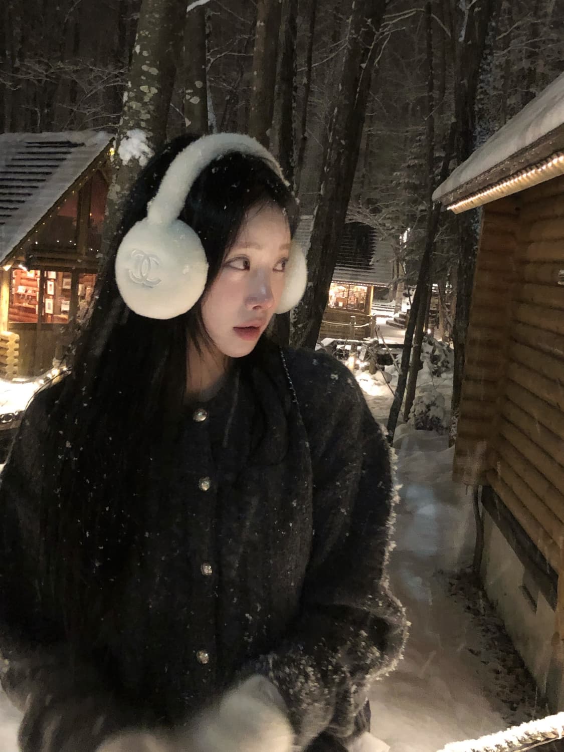 Leeds 리즈 에이미 울 케이블 가디건(차콜) 상품이미지5