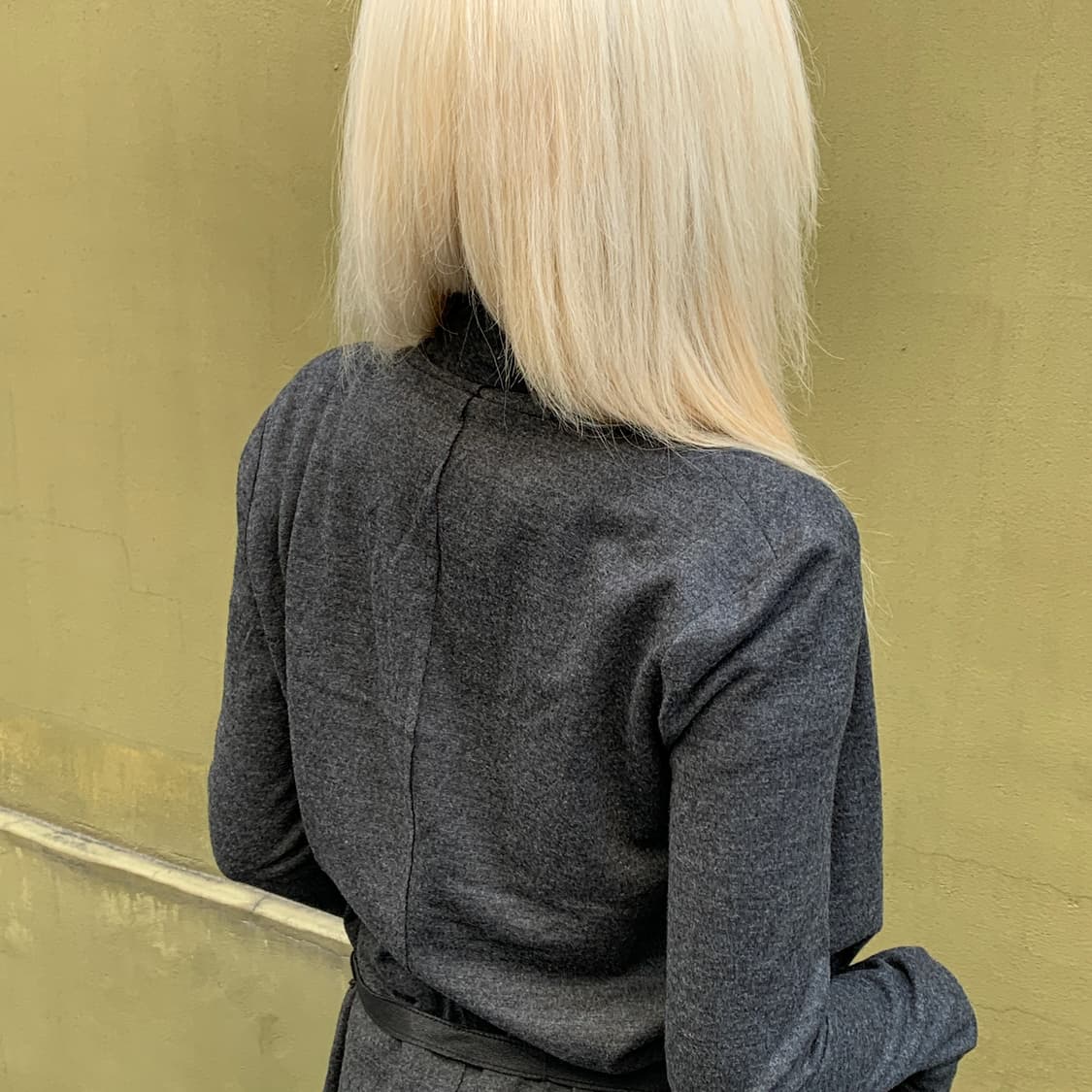 헬무트랭 드레이프 925실버참 랩 가디건 상품이미지7