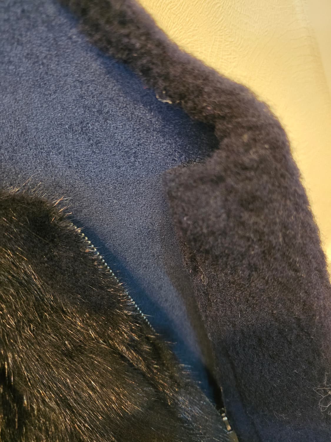 라삐아프  퍼플블루 밍크조끼 상품이미지6