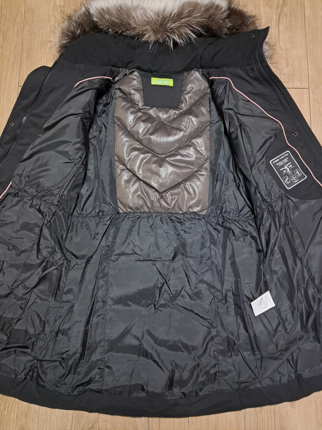 세사미스트리트 폭스퍼 롱패딩 95 상품이미지7