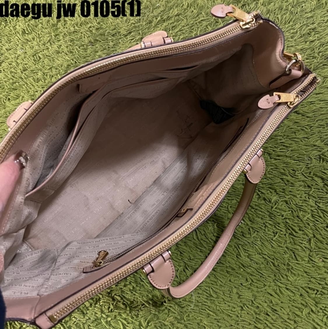 폴로 랄프로렌 레더 숄더백 상품이미지4