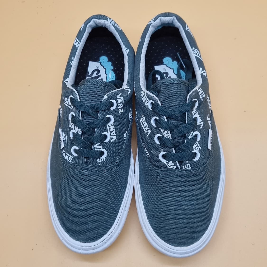 반스 컴피쿠시 로고 그린 스니커즈235. 상품이미지2