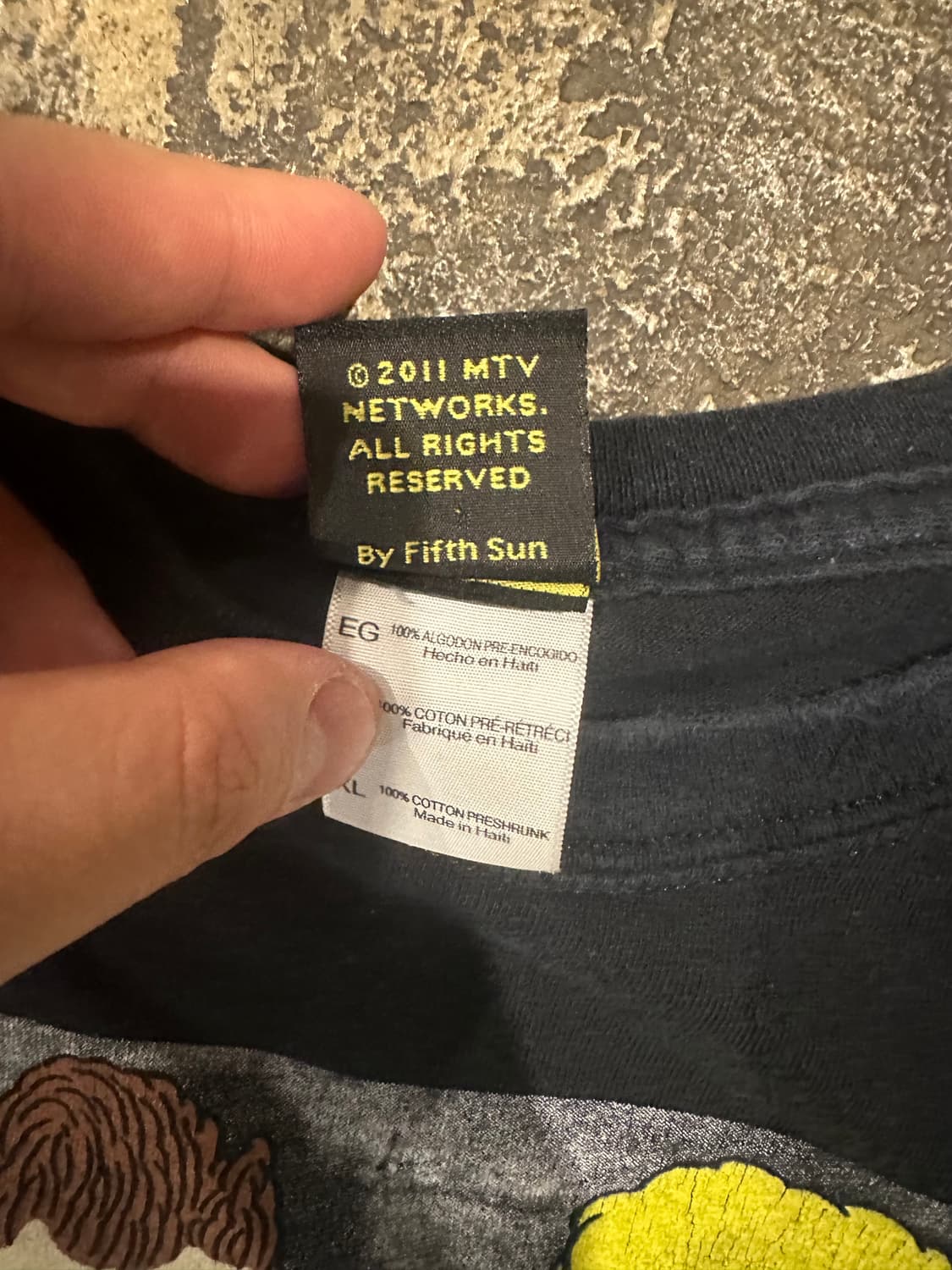 2011년 Mtv 비비스 앤 버트헤드 티셔츠  상품이미지5