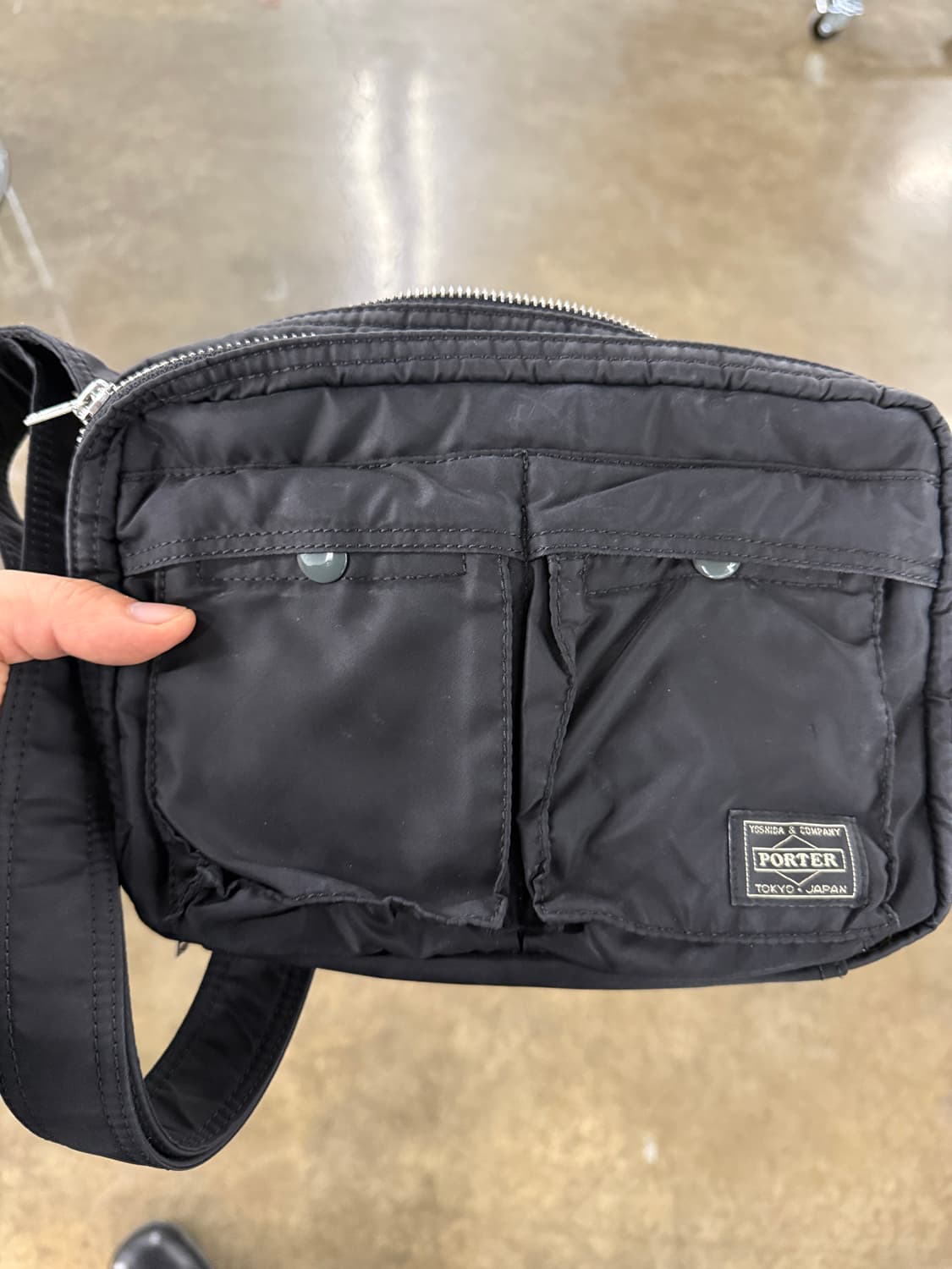 헤드포터 탱커 숄더백 블랙 상품이미지4