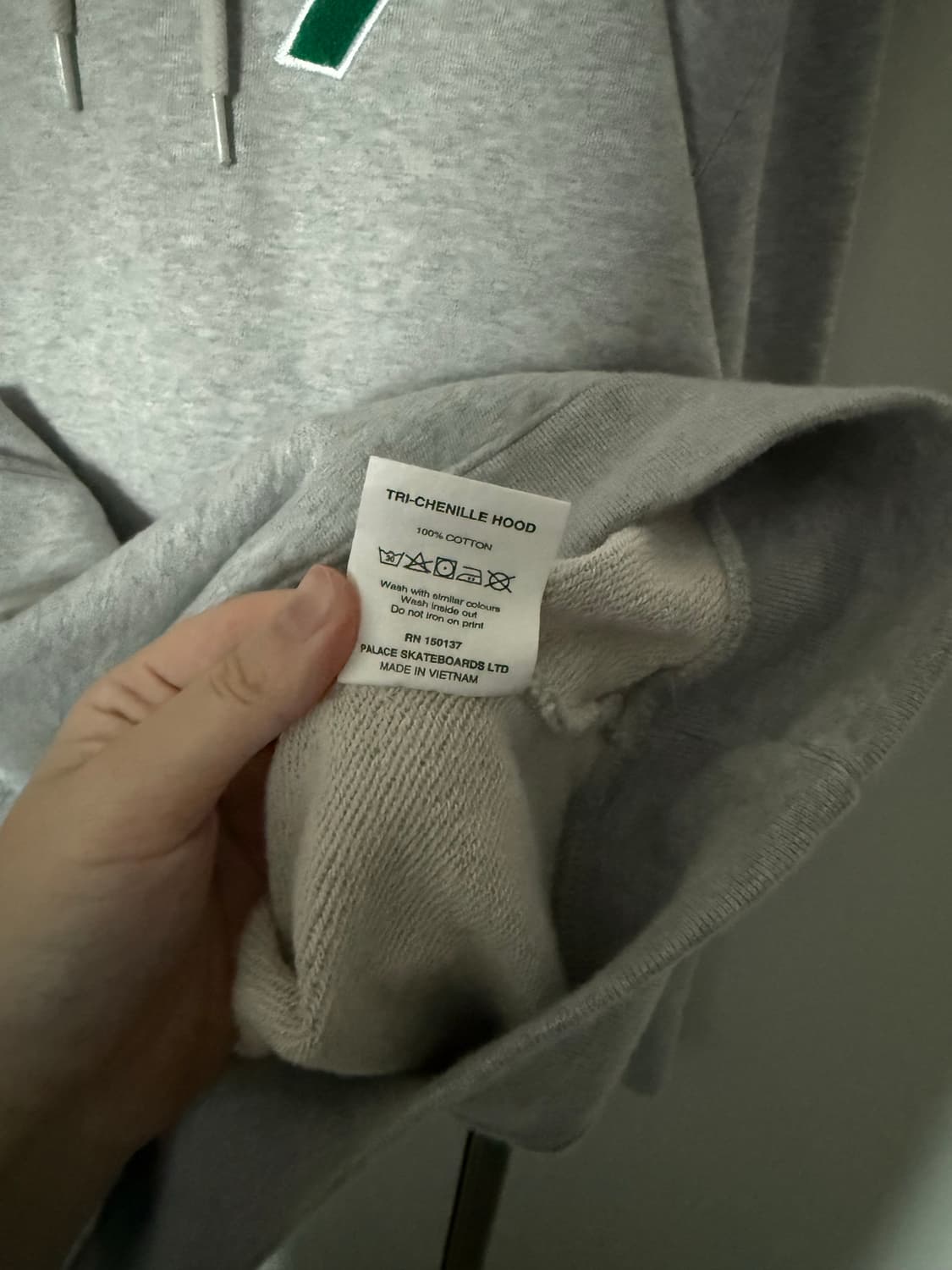 팔라스 후드티 그레이 L 상품이미지5