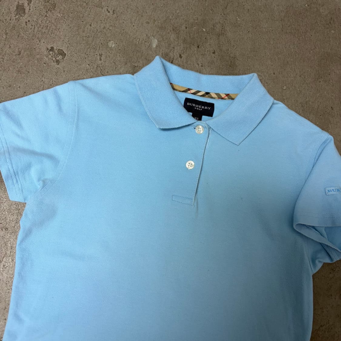 버버리 카라 반팔티[2082] 상품이미지2