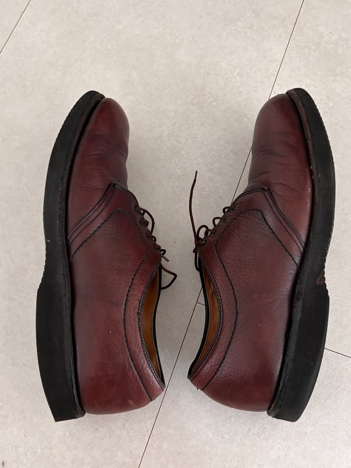 알든 빈티지 308 더비 슈즈 / US10 (280) / 다크 브라운 상품이미지6