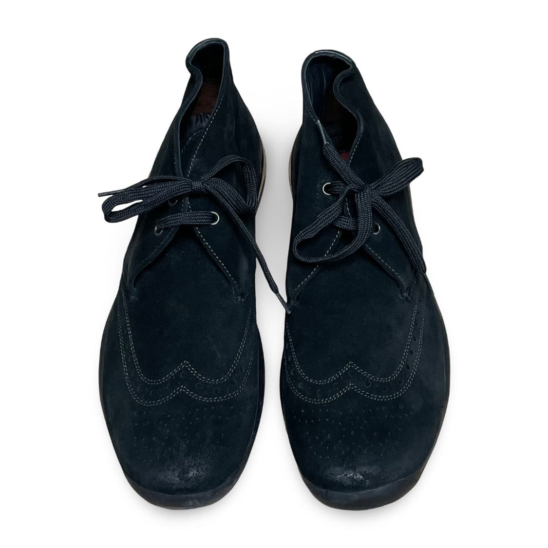 프라다 스웨이드 윙팁 부츠 상품이미지2